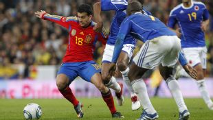 Pedro scored twice for Barcelona in Friday's Copa del Rey final.